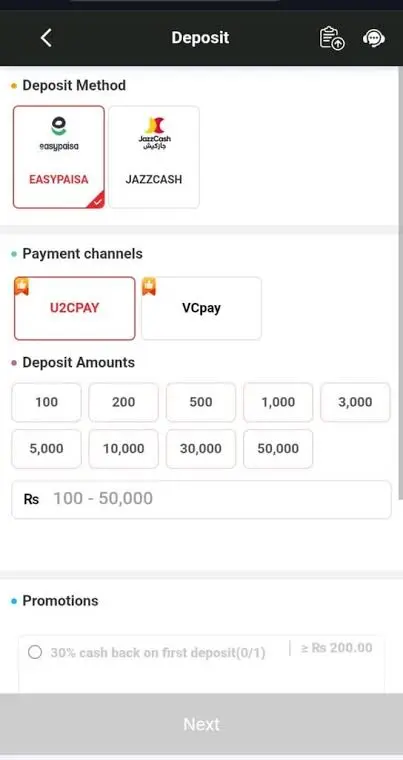 90X Game deposit
