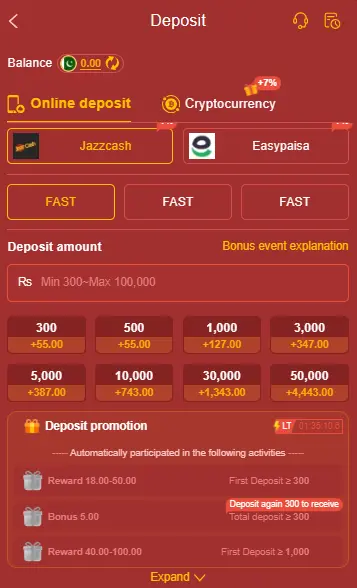 laam777 game deposit ,withdraw method