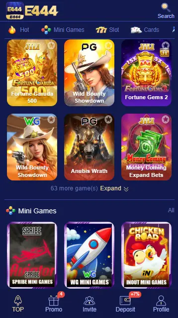 E444 APK Games