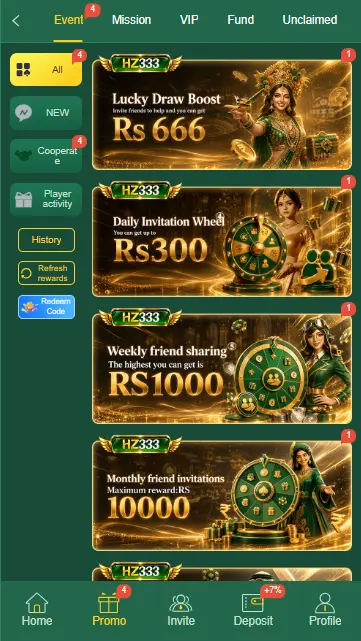 HZ333 Game Bonuses