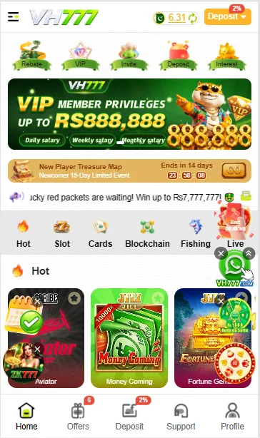 VH777 Game Lobby images