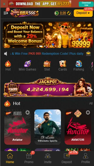 BBA566 Game lobby Images