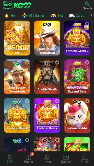 KC99 Game lobby images